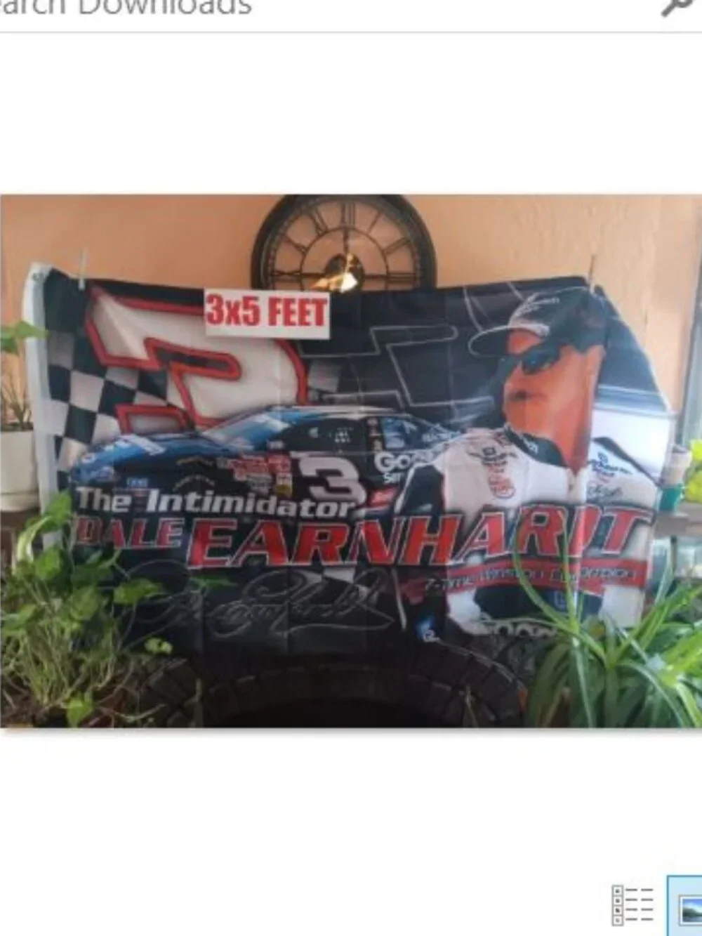 Dale Earnhardt #3 NASCAR 3x5 Feet Flag The Intimidator